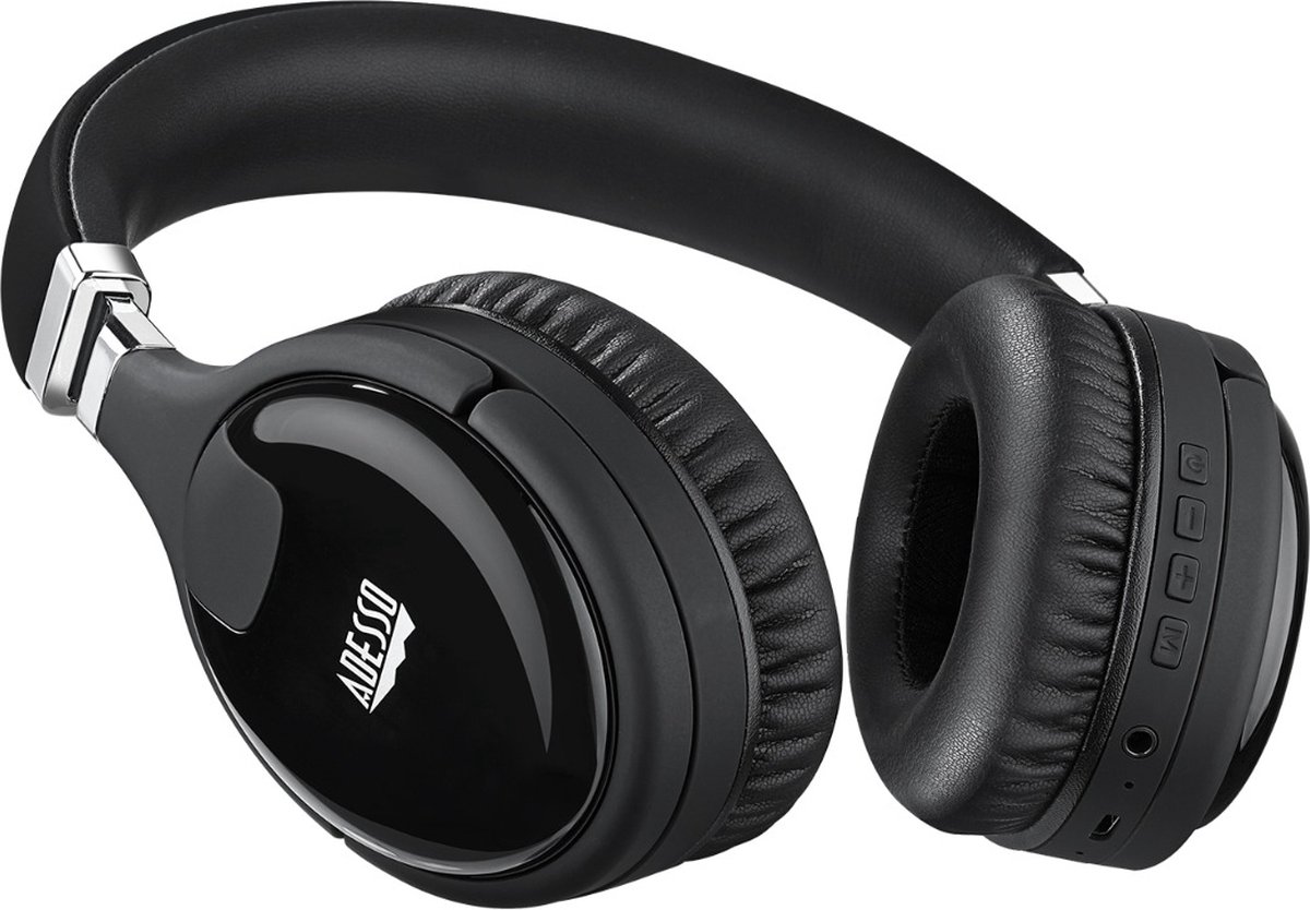 Wat vinden we goed aan de Adesso Xtream P600 Bluetooth koptelefoon zwart