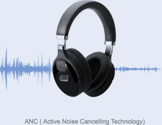 Adesso Xtream P600 Bluetooth koptelefoon zwart