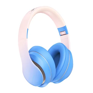 AngelTech Over Ear Draadloze Kinderkoptelefoon Blauw of Roze