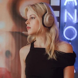 ArtSound BRAINWAVE07BL Over-ear koptelefoon