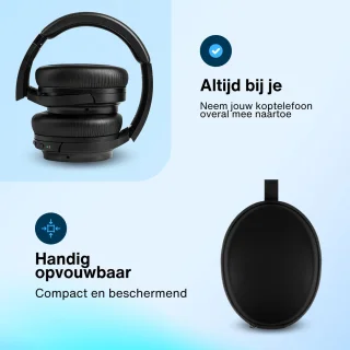 Avalect ClarityPro 2024 Draadloze Over-ear Hoofdtelefoon Zwart
