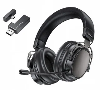 AWEI AT36 Draadloze Noise Cancelling koptelefoon, over-ear, zwart