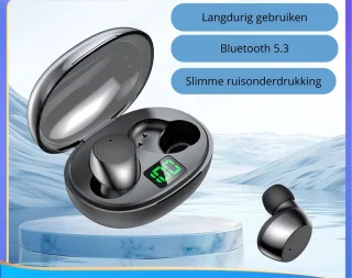 BellissiBo® Draadloze Bluetooth Oortjes Zwart