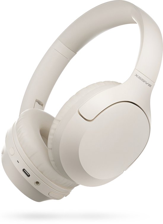 Bluetooth 5.3 Draadloze Koptelefoon Beige review