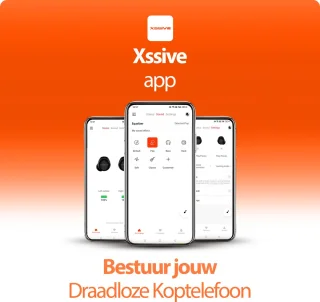 Bluetooth 5.3 Draadloze Koptelefoon Zwart