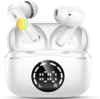 Bluetooth hoofdtelefoon - zwart - in-ear