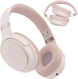 Stijlvolle en duurzame allrounder: Bluetooth inklapbare koptelefoon in Roze Goud