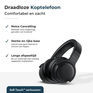Bluetooth Koptelefoon Premium met Microfoon