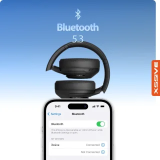 Bluetooth Koptelefoon Zwart - Hybrid ANC - Bluetooth 5.3 - 60 Uur Batterij