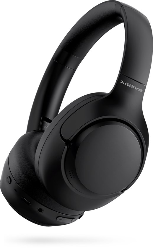 Bluetooth Koptelefoon Zwart - Hybrid ANC - Bluetooth 5.3 - 60 Uur Batterij review