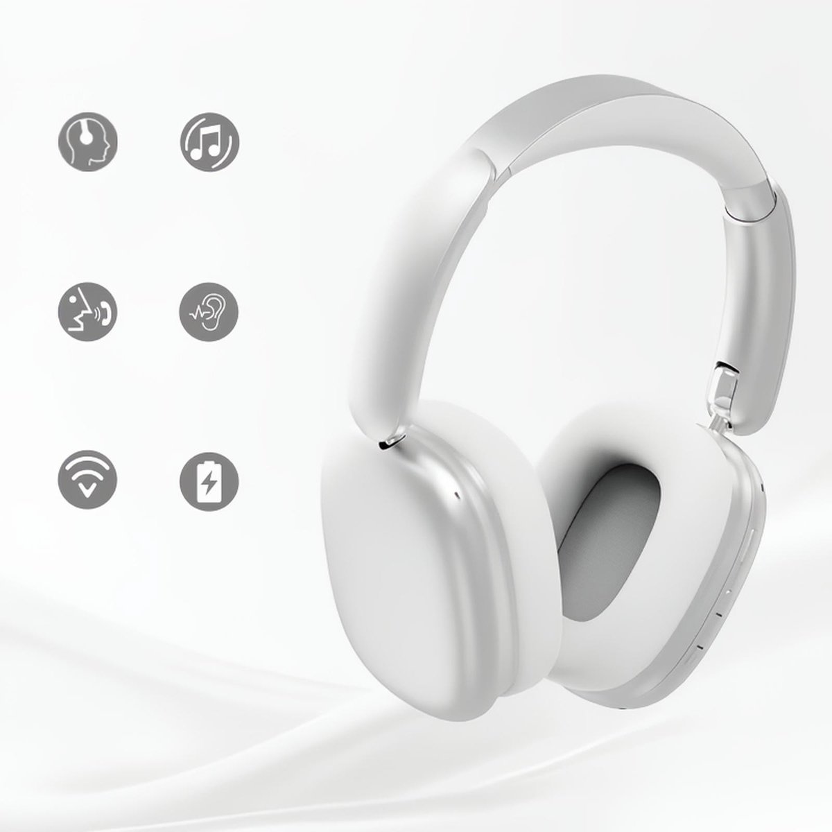 De BOLN H35 Max Wireless Noise Cancelling Gaming Headphones in één oogopslag