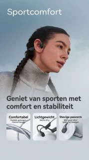 Wat vinden we goed aan de Bone Conduction Koptelefoon Zwart