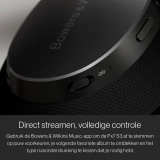 Bowers & Wilkins Px7 S3 Draadloze Over-Ear Hoofdtelefoon Canvas Wit
