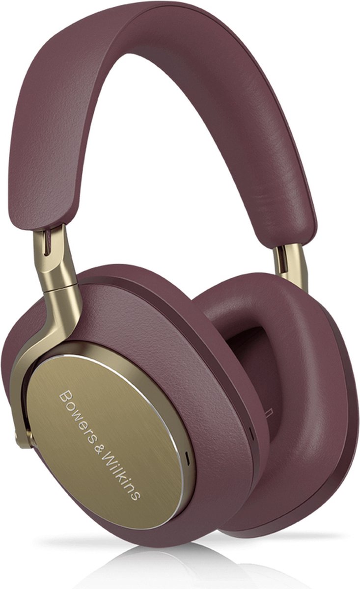 Wat vinden we goed aan de Bowers & Wilkins Px8 Draadloze Over-Ear Koptelefoon Burgundy