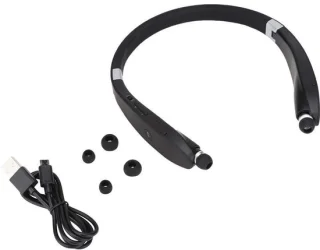 Dailygoods - Dailygoody - Bluetooth Headphones - Draadloze Hoofdtelefoon - Noise Cancelling - Zwart - Oordopjes met Microfoon - Geschikt voor Volwassenen - SX-991