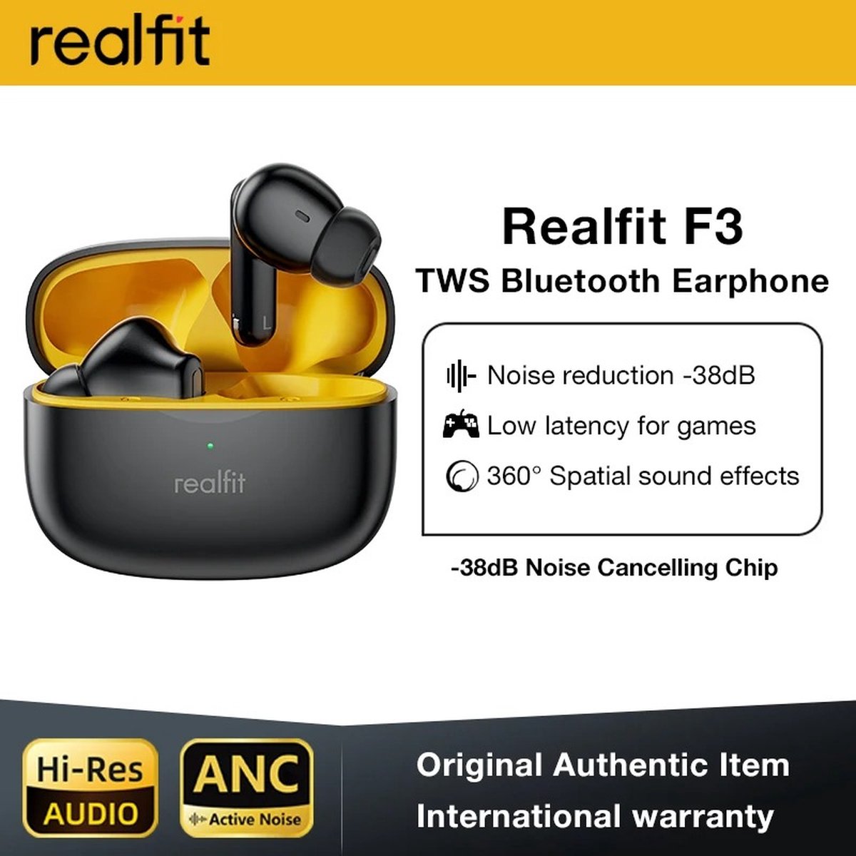 Wat vinden we goed aan de Draadloze Bluetooth Oordopjes Active Noise Cancelling