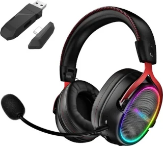 Draadloze game headset voor pc, PlayStation en Nintendo Switch