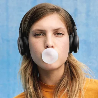 Draadloze on-ear Bluetooth-hoofdtelefoon