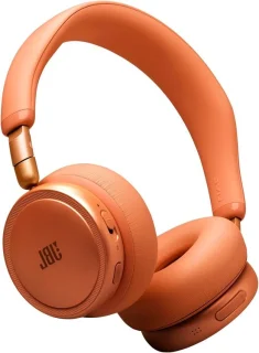 Draadloze on-ear koptelefoon met bluetooth, noise cancelling, oranje
