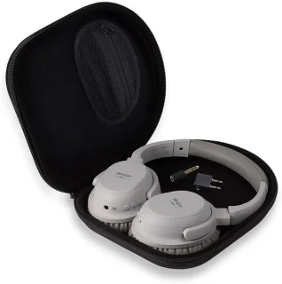 Draadloze over-ear hoofdtelefoon grijs