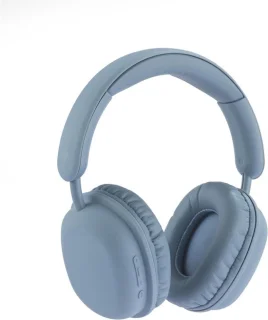 Draadloze over-ear koptelefoon blauw