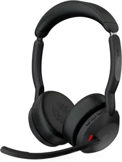 Draadloze stereo Bluetooth-headset voor pc - zwart
