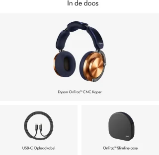 Dyson OnTrac Draadloze Over-Ear Koptelefoon Koper