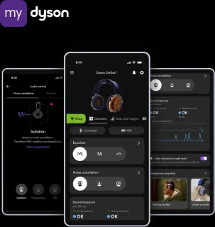 Dyson OnTrac Draadloze Over-Ear Koptelefoon Koper