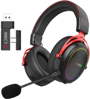FoxieGo draadloze gaming headset met microfoon