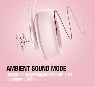 Fresh 'n Rebel Clam Ace 2 – Draadloze Koptelefoon – Pastel Pink