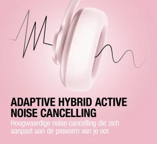 Fresh 'n Rebel Clam Ace 2 – Draadloze Koptelefoon – Pastel Pink