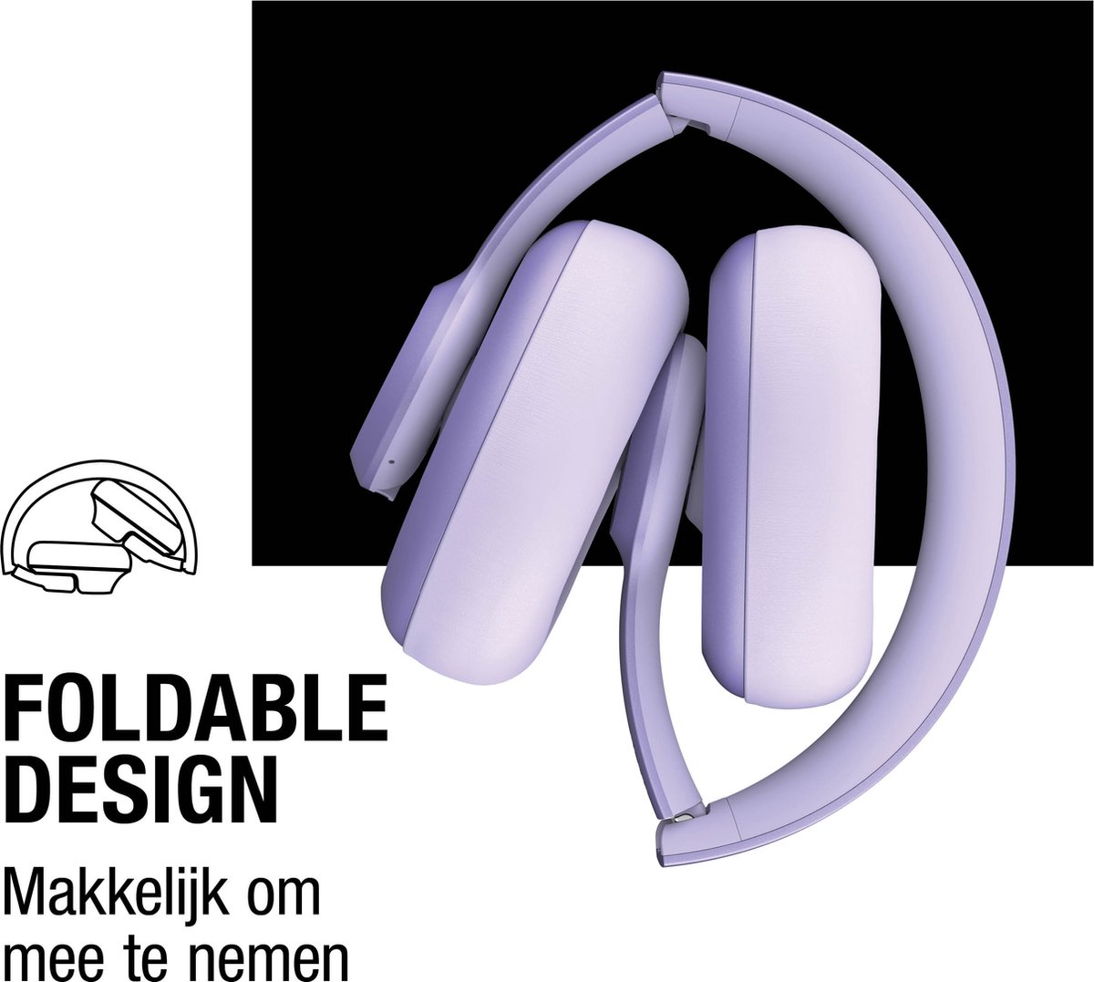 Fresh 'n Rebel Clam Ace hoofdtelefoon Dreamy Lilac