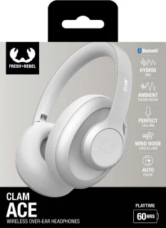 Fresh 'n Rebel Clam Ace Noise Cancelling Hoofdtelefoon Ice Grey
