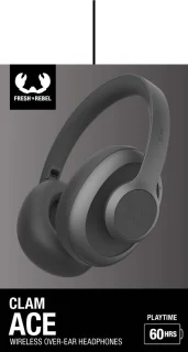 Fresh 'n Rebel Clam Ace Storm Grey hoofdtelefoon