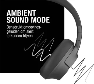 Fresh ‘n Rebel Clam Fuse Draadloze Over-Ear Koptelefoon Storm Grey