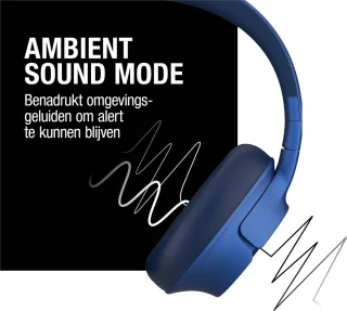 Fresh 'n Rebel Clam Fuse Draadloze Over-ear Koptelefoon True Blue