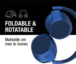 Fresh 'n Rebel Clam Fuse Draadloze Over-ear Koptelefoon True Blue