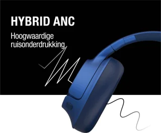 Fresh 'n Rebel Clam Fuse Draadloze Over-ear Koptelefoon True Blue