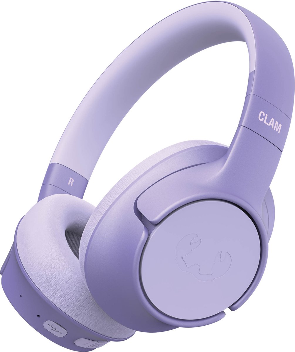 De Fresh 'n Rebel Clam Fuse Over Ear Draadloze Koptelefoon Dreamy Lilac in één oogopslag