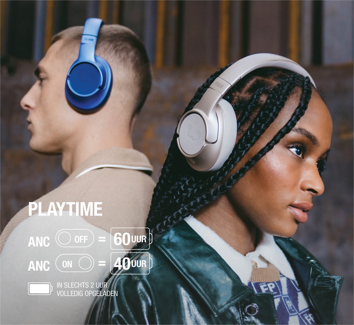 Wat vinden we goed aan de Fresh 'n Rebel Clam Fuse Over Ear Draadloze Koptelefoon Dreamy Lilac