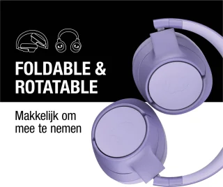 Fresh 'n Rebel Clam Fuse Over Ear Draadloze Koptelefoon Dreamy Lilac