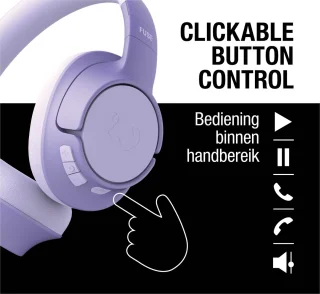 Fresh 'n Rebel Clam Fuse Over Ear Draadloze Koptelefoon Dreamy Lilac