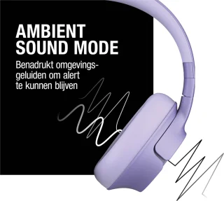 Fresh 'n Rebel Clam Fuse Over Ear Draadloze Koptelefoon Dreamy Lilac