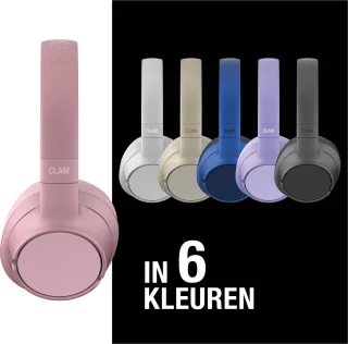 Fresh 'n Rebel Clam Fuse Over Ear Draadloze Koptelefoon Pastel Pink