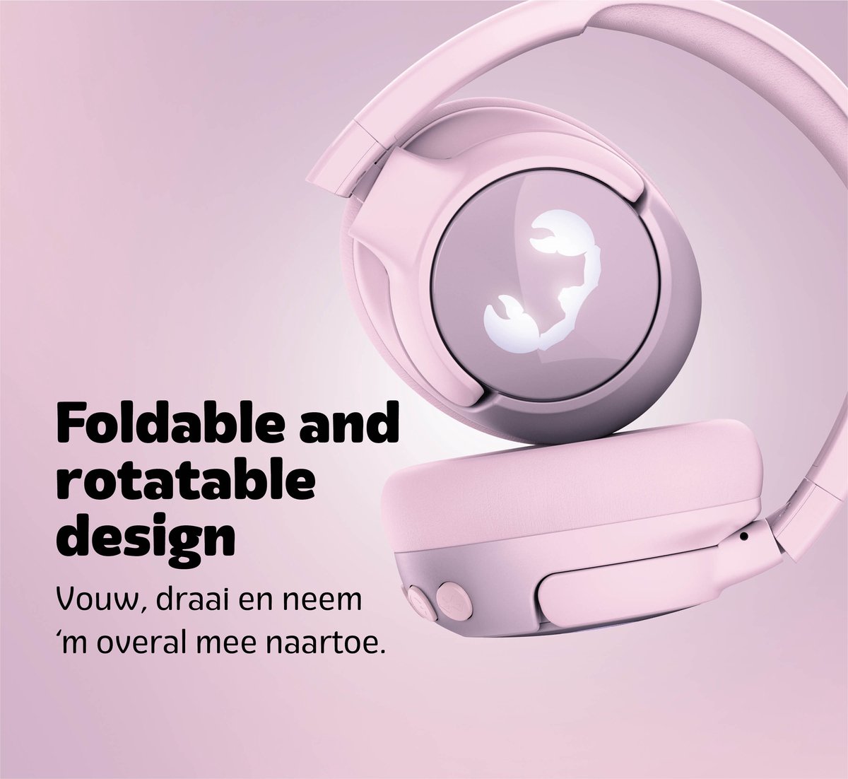 Fresh 'n Rebel Clam Junior Draadloze Kinderkoptelefoon Dizzy Donut