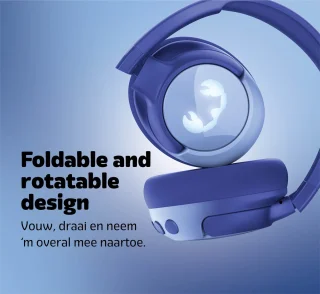 Fresh 'n Rebel Clam Junior Draadloze Kinderkoptelefoon Starry Sky