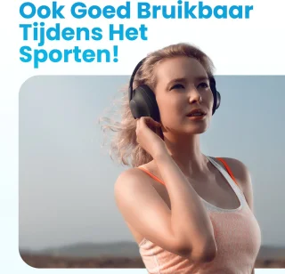 Golden Sound Draadloze Over Ear Koptelefoon Bluetooth Active Noise Cancelling