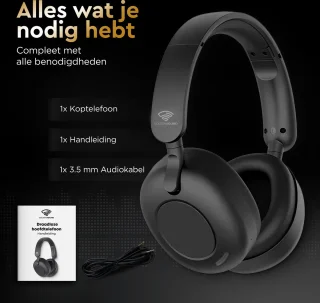 Golden Sound Tune Draadloze Over Ear Koptelefoon Bluetooth