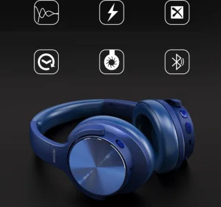 Happyment Draadloze Bluetooth Over Ear Koptelefoon