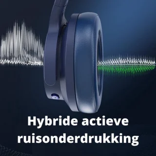 Happyment Draadloze Bluetooth Over Ear Koptelefoon